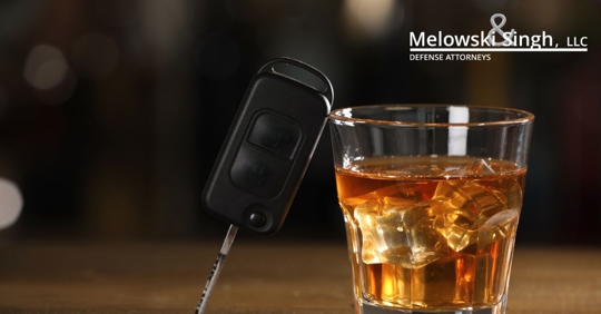 car keys and whiskey